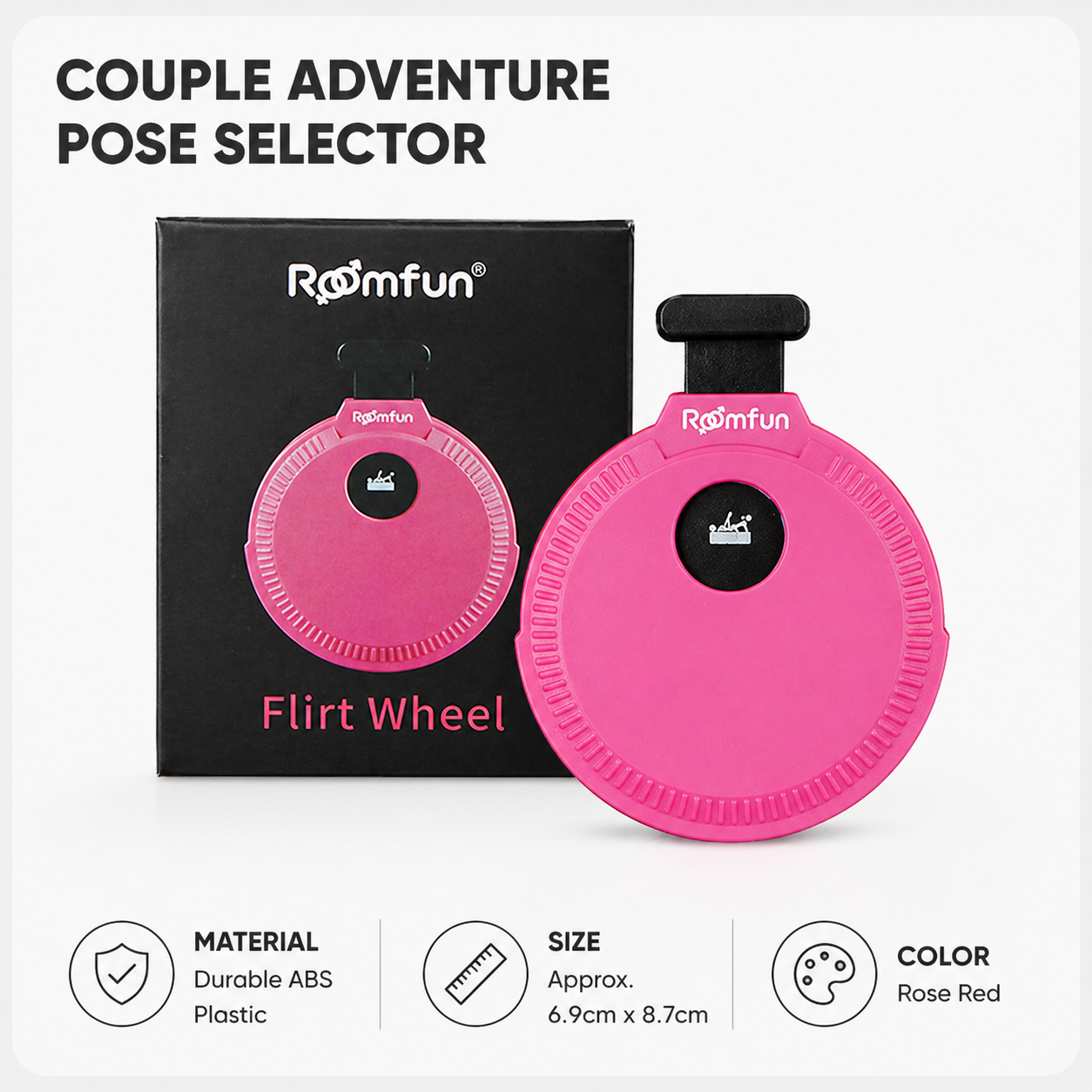 Flirt Wheel | Couples Position Spinner & Intimacy Game