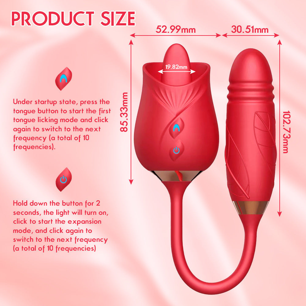 ROSE & PULSE Sensation Wand - Aesthetic Wellness Ritual #4
