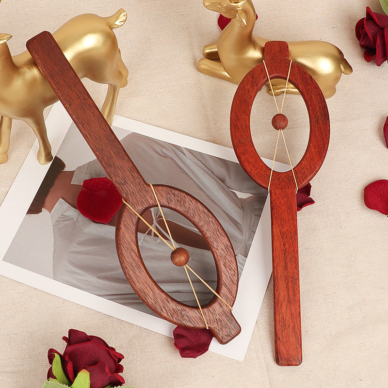 ROSE & PULSE Velvet Devil Paddle - Aesthetic Wellness Ritual 