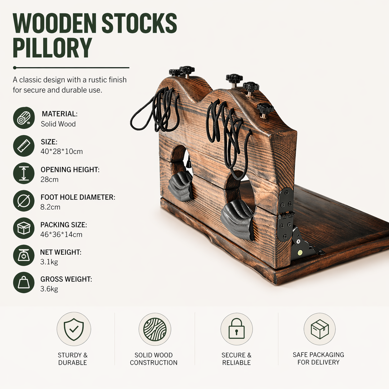 Heritage Sensation Ritual | Artisan Solid Hardwood Grounding Station