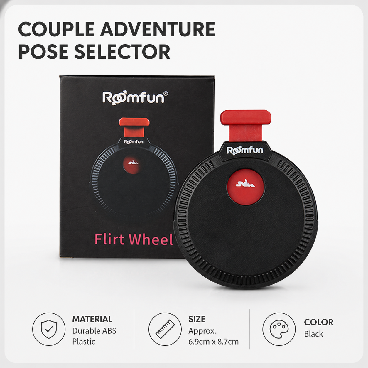 Flirt Wheel | Couples Position Spinner & Intimacy Game