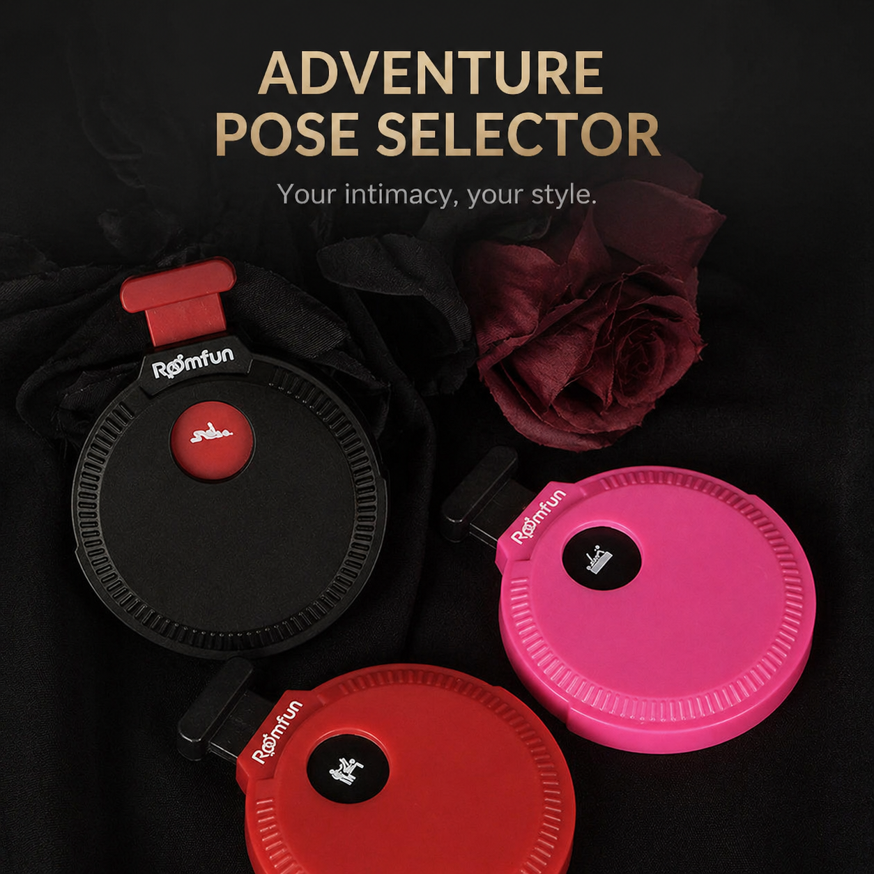 Flirt Wheel | Couples Position Spinner & Intimacy Game