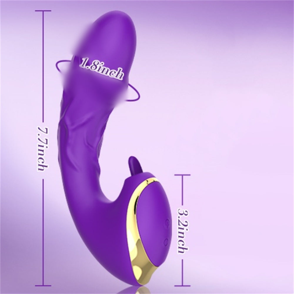 Butterfly Bloom | 2-in-1 Wearable Licking & Vibration Massager
